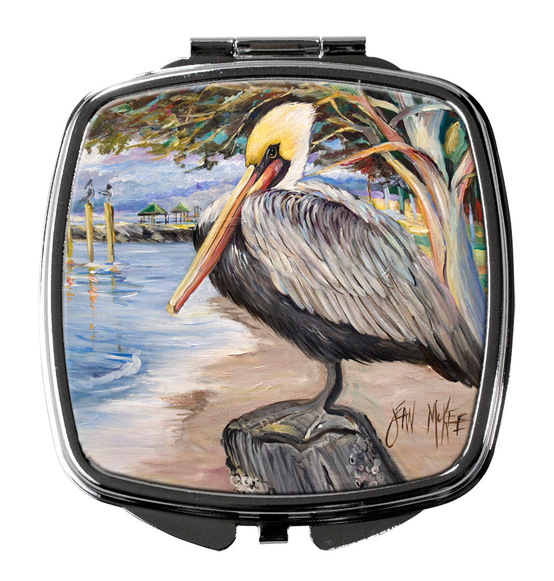 Pelican Bay Compact Mirror JMK1218SCM by Caroline's Treasures