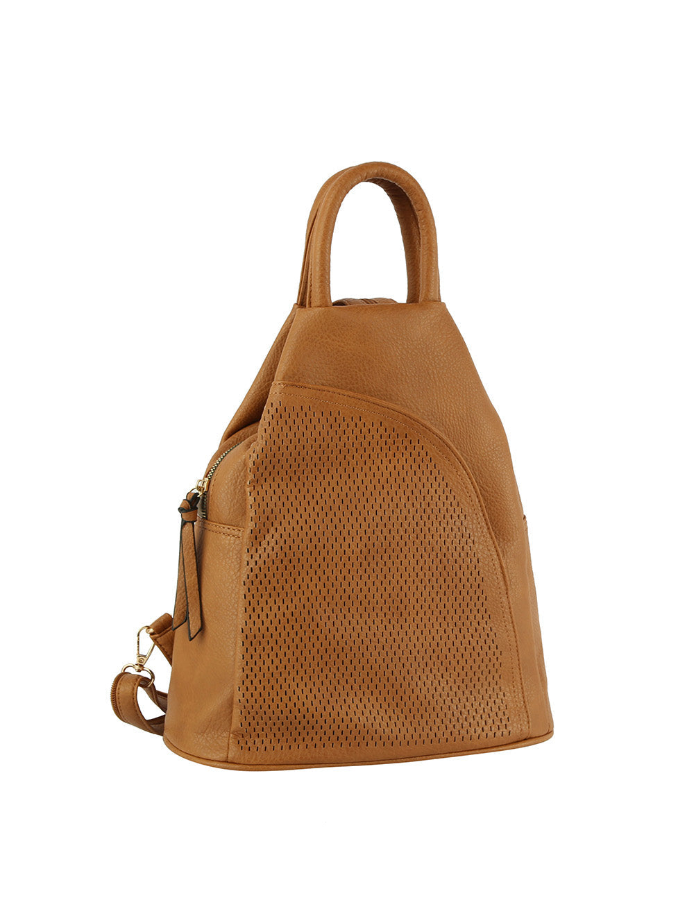 Laser cut convertible one and double strap backpack by hfstylish