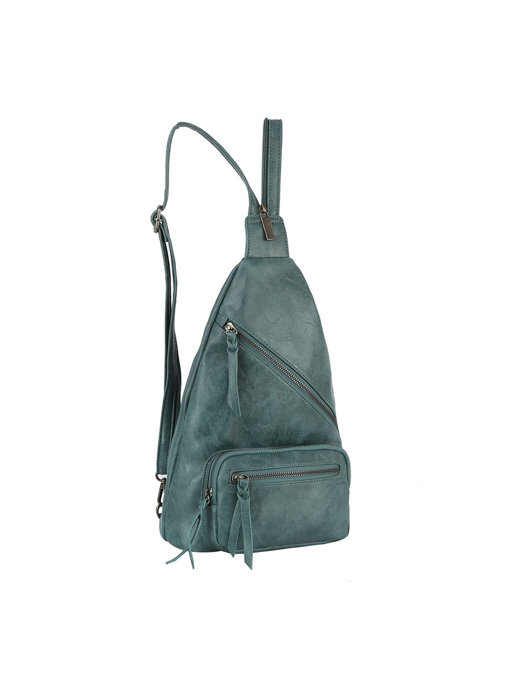 Covertible zips sling and backpack by hfstylish