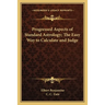 Progressed Aspects of Standard Astrology; The Easy Way to Calculate and Judge
