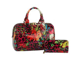 Fashion Leo Flower Satchel with wallet by hfstylish