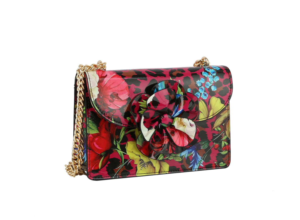 Fashion Leo flower crossbody handbag by hfstylish