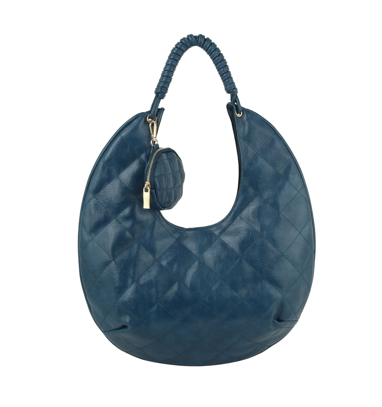 Fashion Quilted Hobo with Coin Purse and Pouch by hfstylish