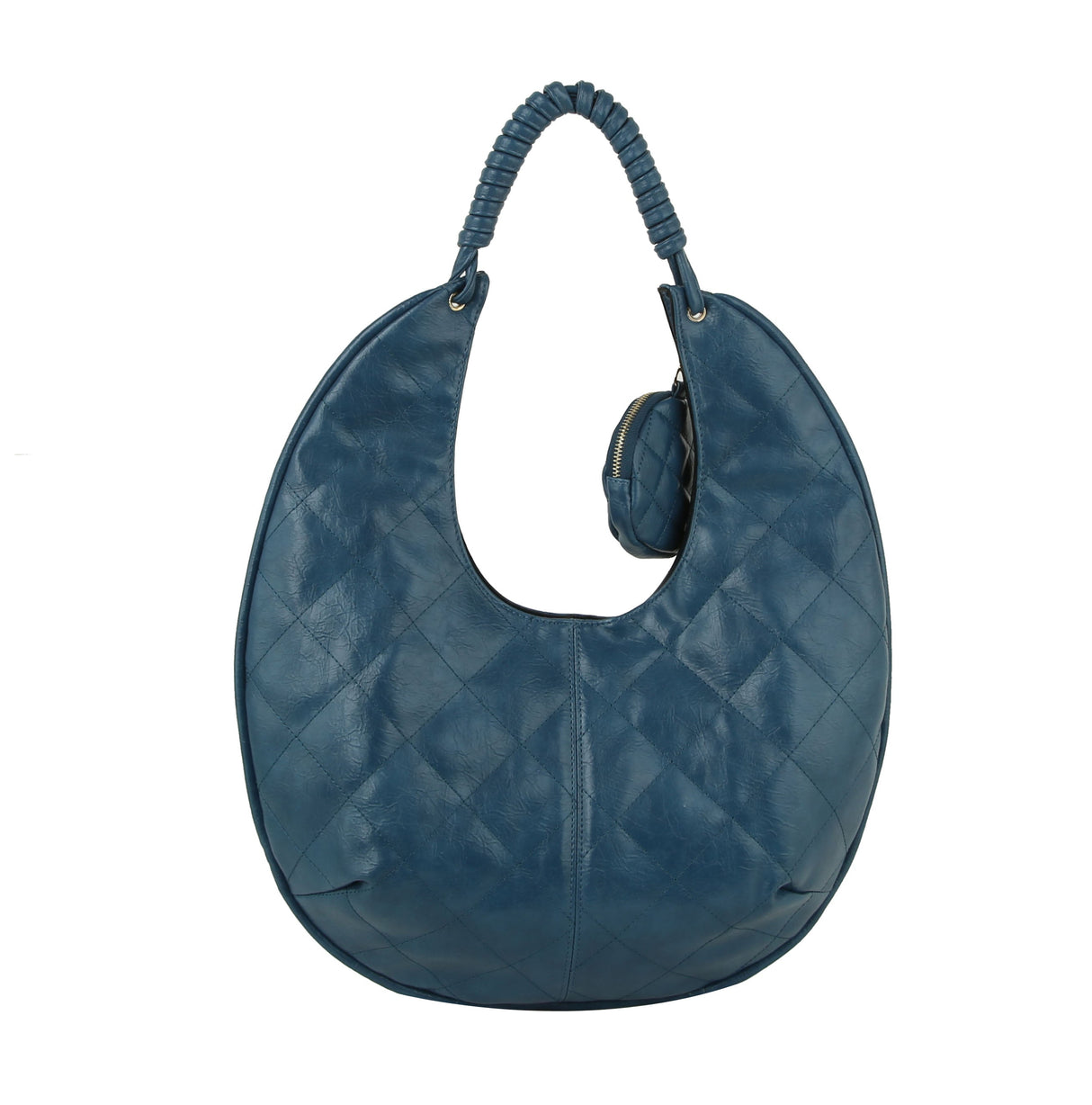 Fashion Quilted Hobo with Coin Purse and Pouch by hfstylish