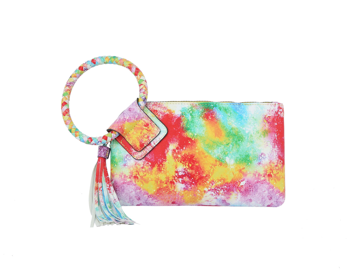 Fashion Multi Printed Wristlet by hfstylish