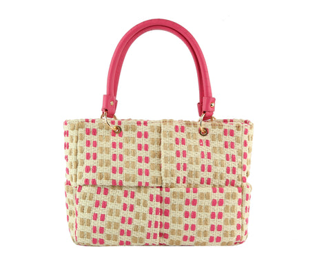 Straw Tote Bag for Vaction by hfstylish