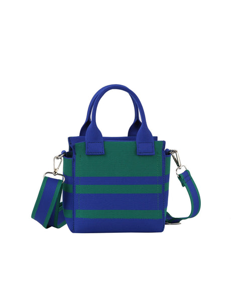 Color block striped tote crossbody by hfstylish