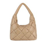 Light Weight Quilted Puffer Hobo Bag for Women by hfstylish