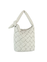 Padded woven tie handle hobo by hfstylish