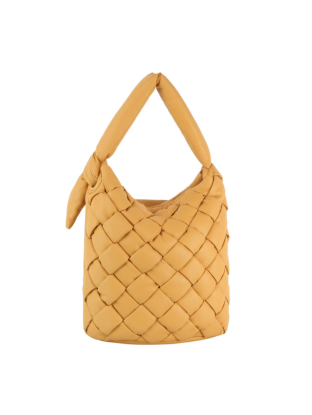 Padded woven tie handle hobo by hfstylish