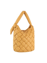 Padded woven tie handle hobo by hfstylish