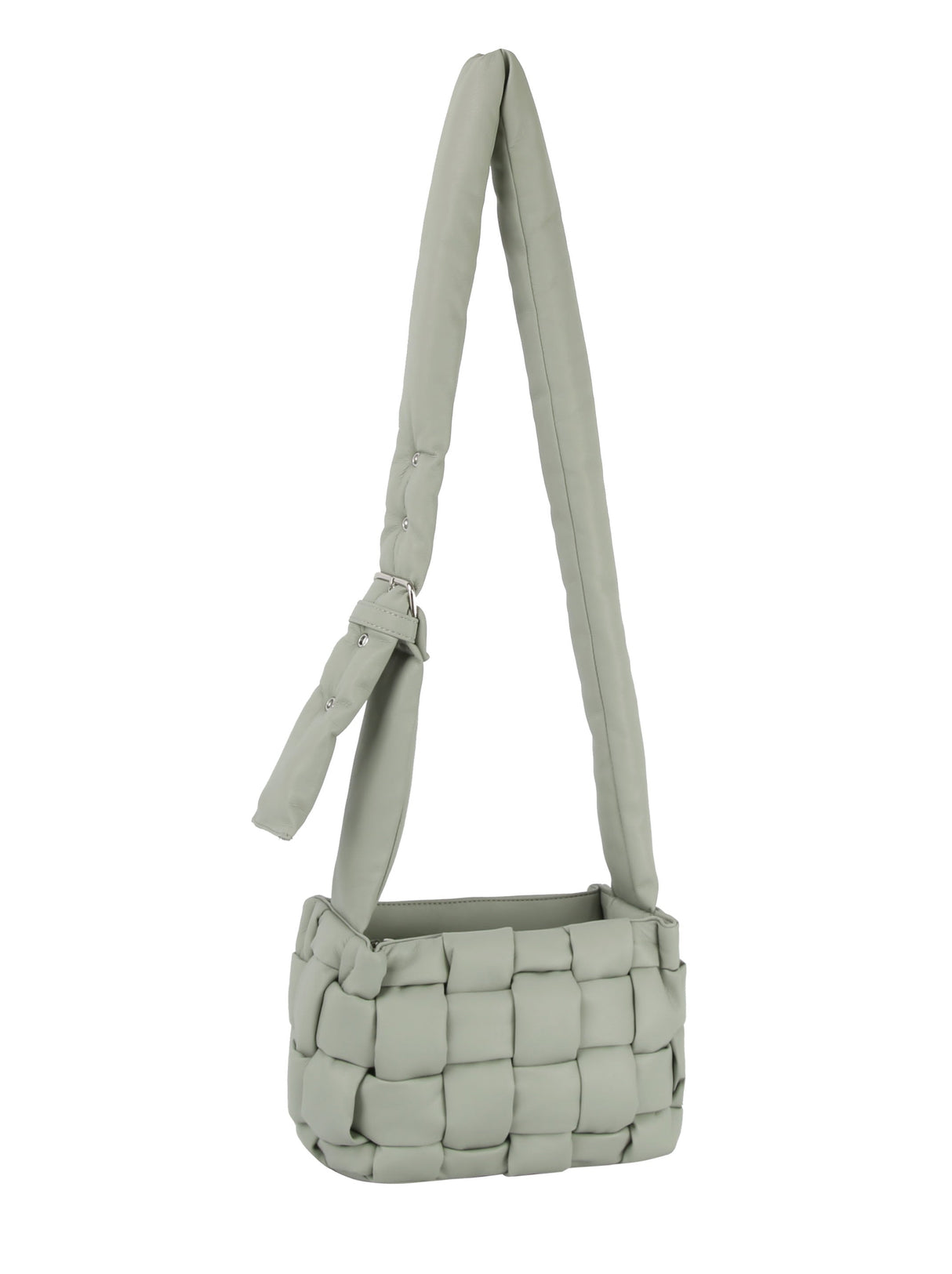 Woven puff Crossbody by hfstylish