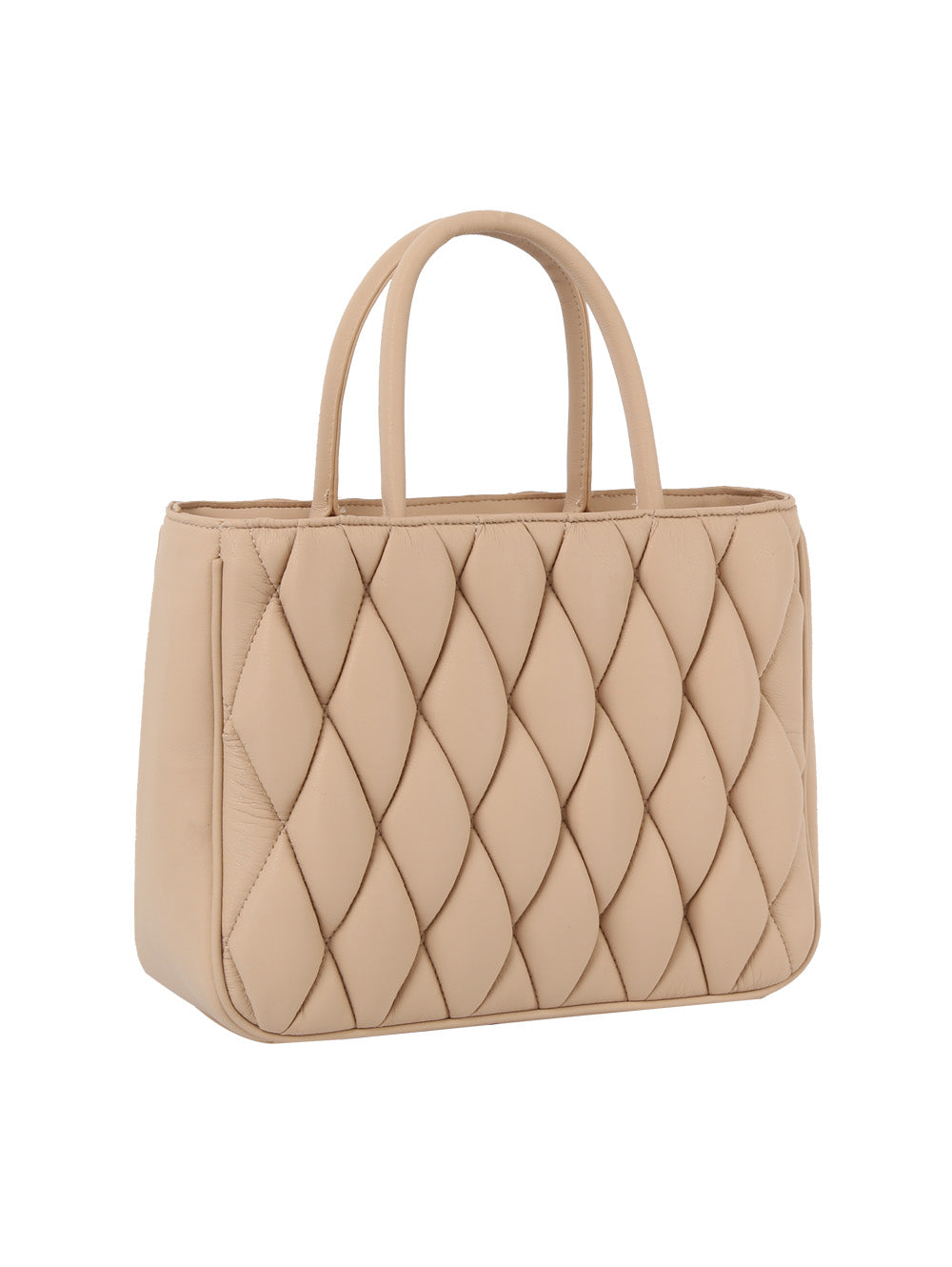 Quilted top handle tote by hfstylish