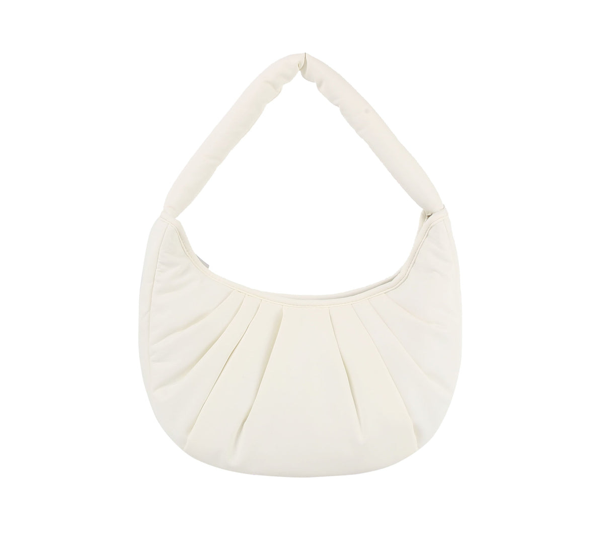 Pleated Puff Shoulder Bag by hfstylish