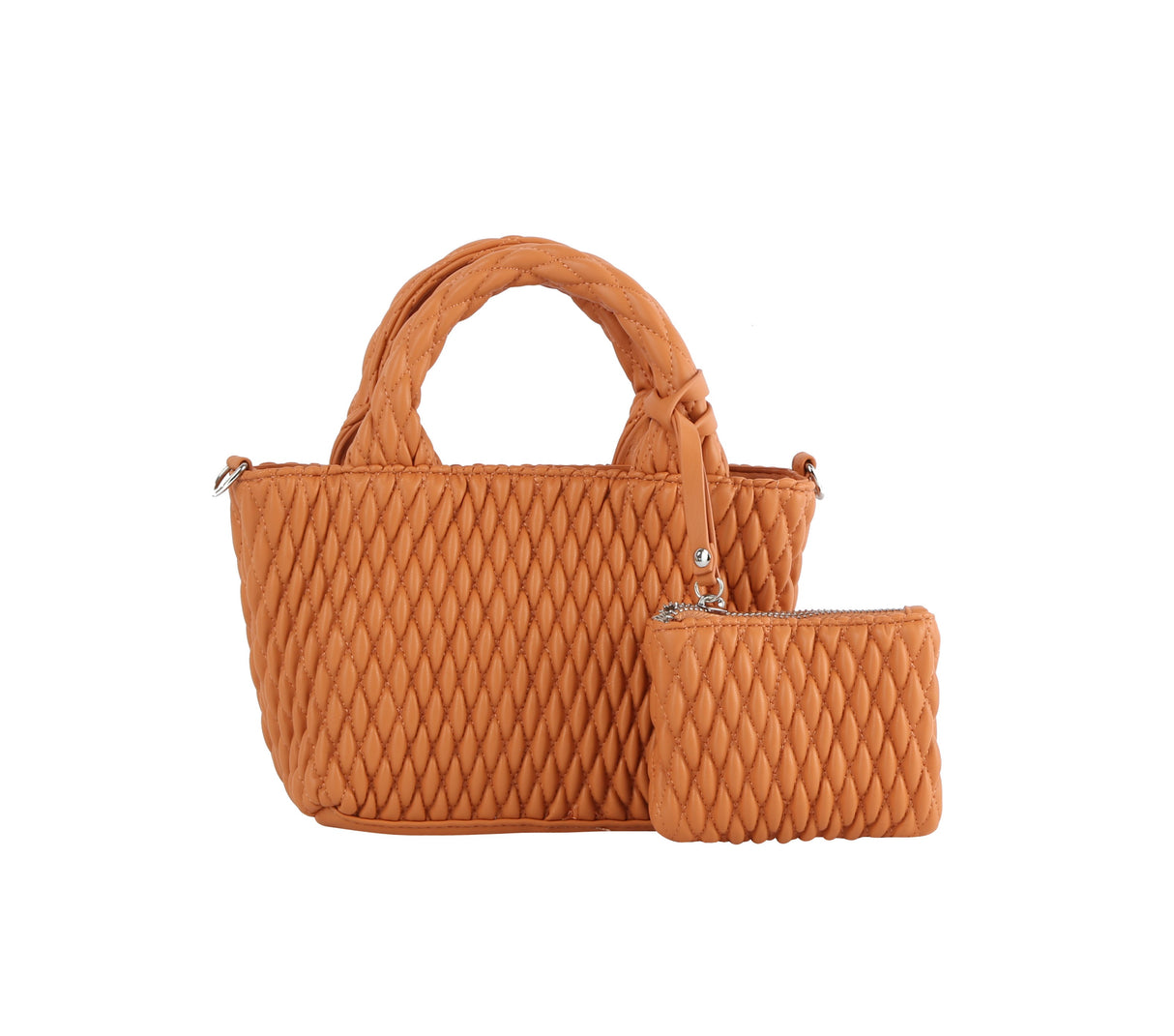 2 in 1 mini quilted tote by hfstylish