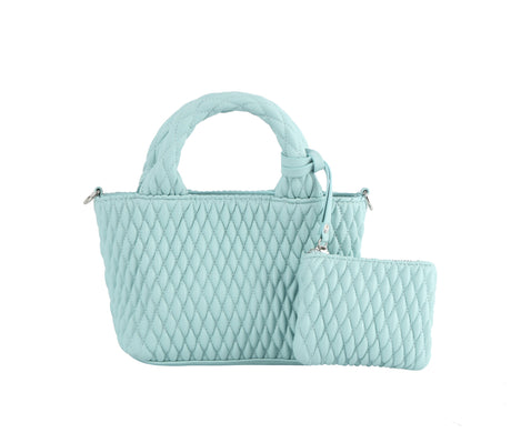 2 in 1 mini quilted tote by hfstylish