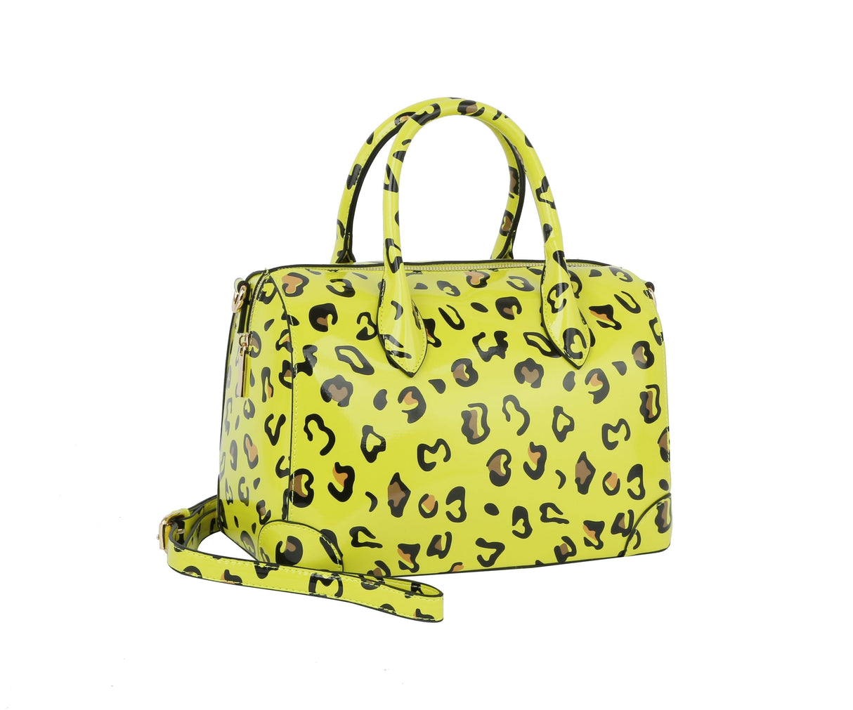 Fashion Neon Leo Satchel with Wallet by hfstylish