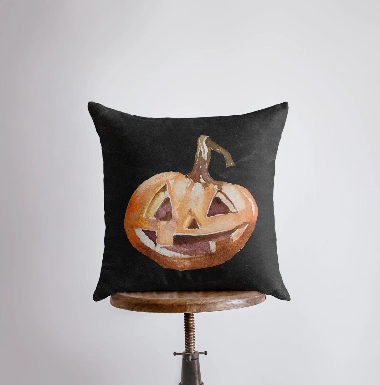 Jack O Lantern Pillow Cover | Fall Décor | Halloween Pillows | Halloween Décor | Fall Throw Pillows | Cute Throw Pillows by UniikPillows - Vysn