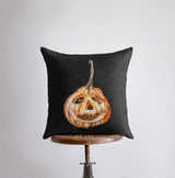 Jack O Lantern Pillow Cover | Fall Décor | Halloween Pillows | Halloween Décor | Fall Throw Pillows | Cute Throw Pillows by UniikPillows - Vysn