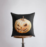 Jack O Lantern Pillow Cover | Fall Décor | Halloween Pillows | Halloween Décor | Fall Throw Pillows | Cute Throw Pillows by UniikPillows - Vysn