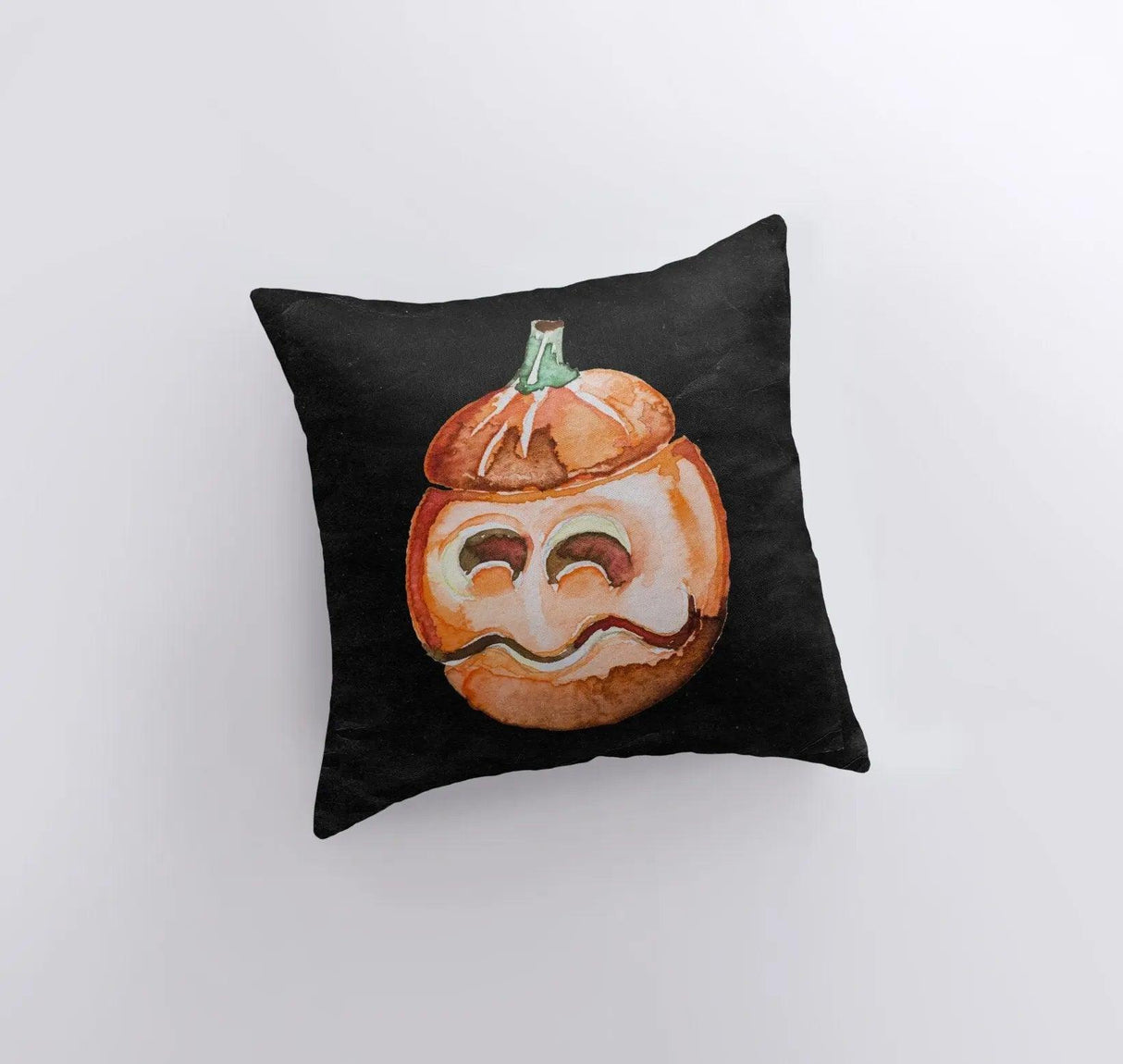 Jack O Lantern Pillow Cover | Fall Décor | Halloween Pillows | Halloween Décor | Fall Throw Pillows | Cute Throw Pillows by UniikPillows - Vysn