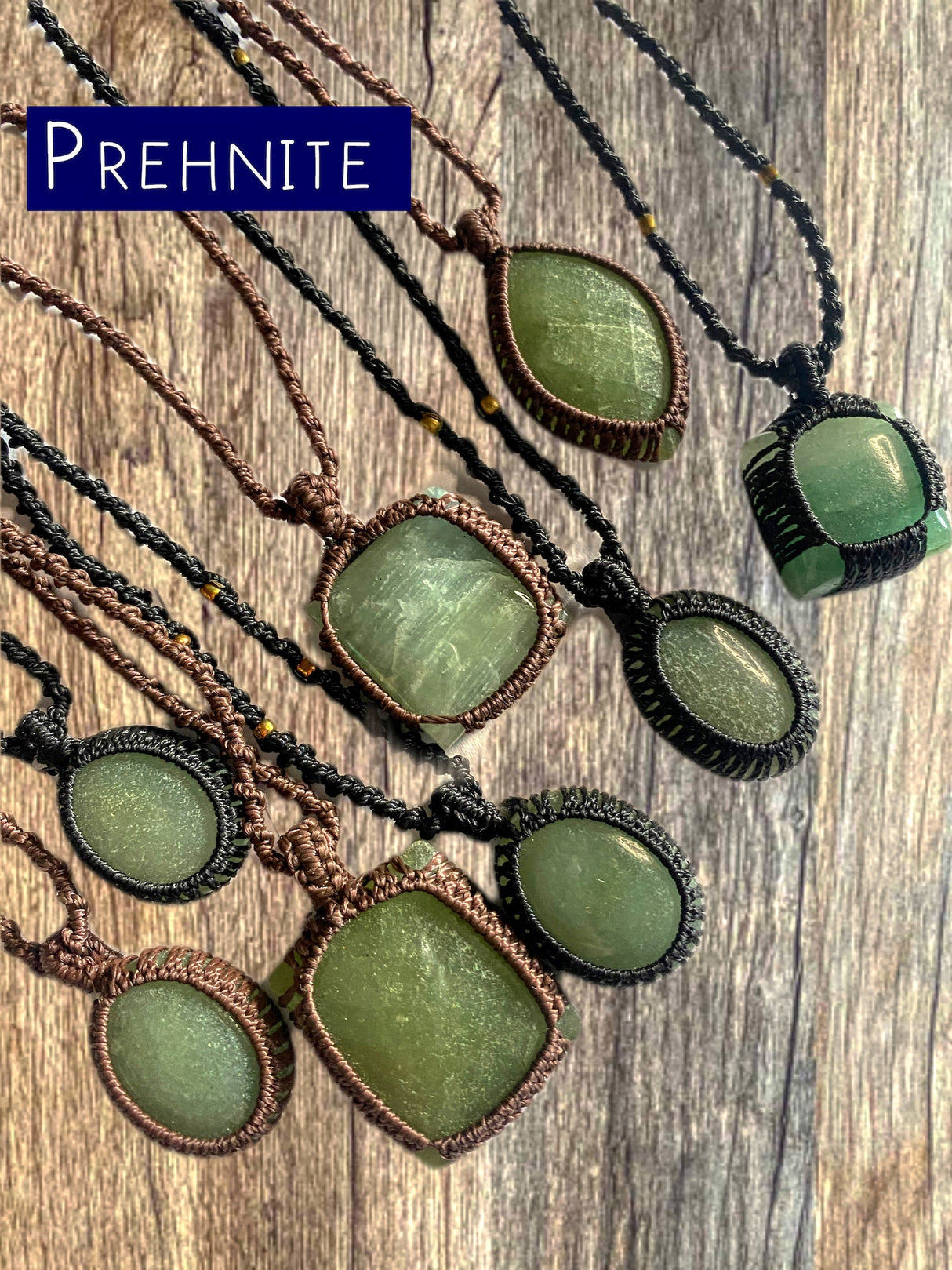 Assorted Semi Precious Stone Necklaces by Manifestie