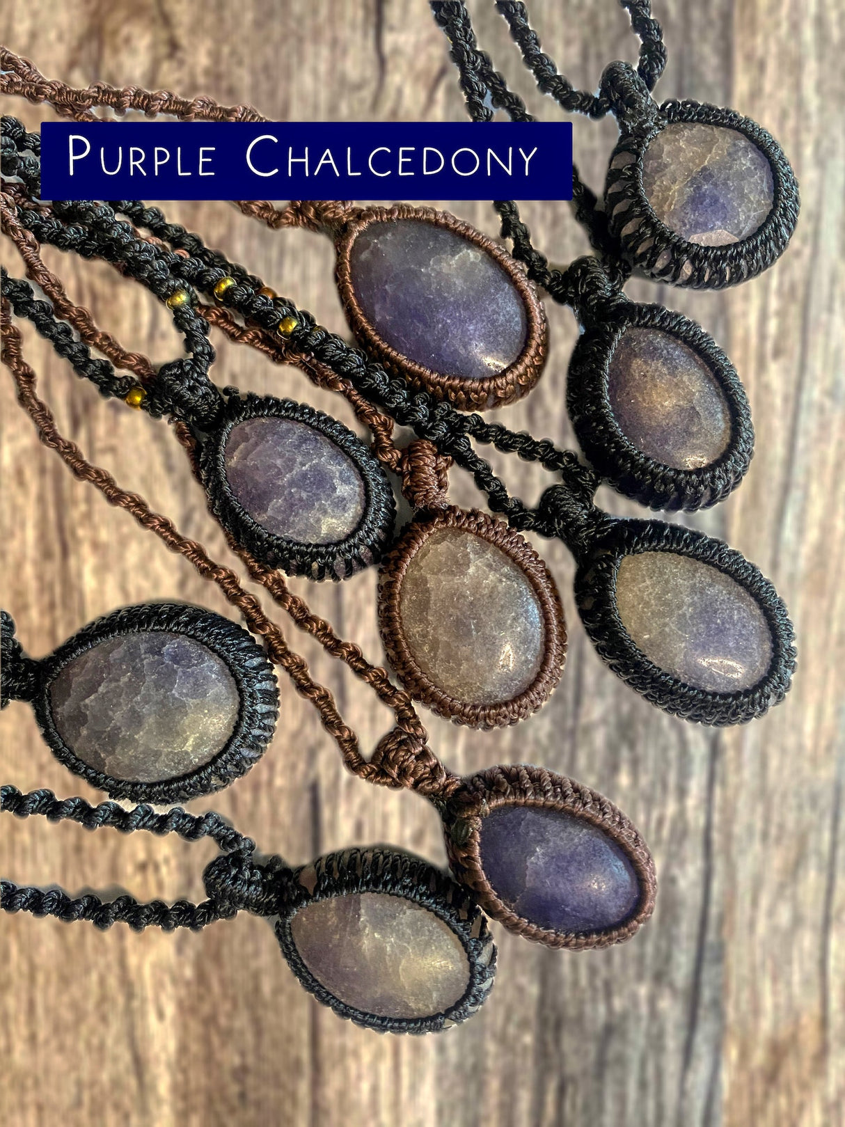 Assorted Semi Precious Stone Necklaces by Manifestie