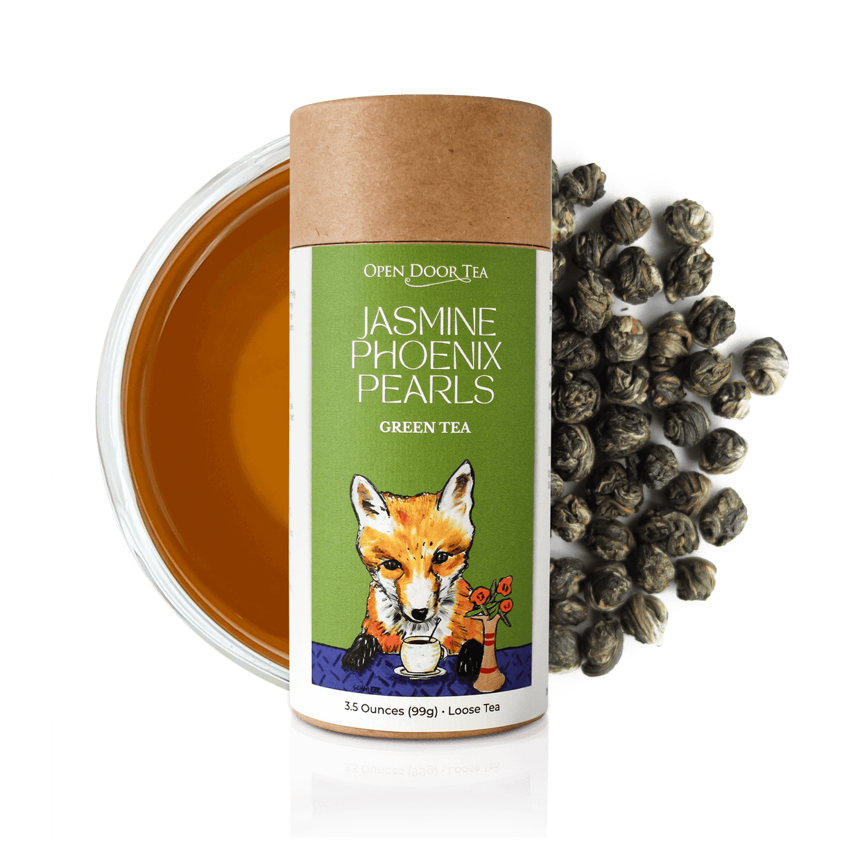 Jasmine Phoenix Pearls by Open Door Tea CT