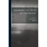 Answers to Tests in Textbook