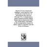 Reports of Cases Argued and Adjudged: in the Superior Court of Judicatur of the Province of Massachusetts Bay, Between 1761 and 1772. / Y Josiah Quinc