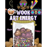 Wook Art Energy: Hippie Trippy coloring book - Peace and Positive coloring book - Illusive coloring book - Stress relieving coloring activity