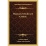 Memoirs Of Edward Gibbon
