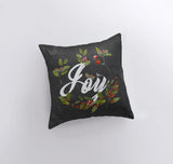 Joy Pillow Case | Throw Pillow | Joy Pillow | Home Decor | Christmas Pillow Cover | Christmas Décor | Christmas Gift | Thank you Gift by UniikPillows