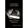 Choosing Your Bible: Bible Translation Differences
