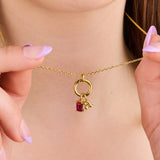 Jude Charm Necklace by Little Sky Stone