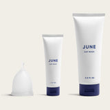 June Cup Wash Bundle by JUNE | The Original June Menstrual Cup