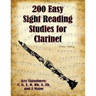 200 Easy Sight Reading Studies for Clarinet