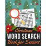Christmas Word Search Book for Seniors: Holiday themed word search puzzle book Puzzle Gift for Word Puzzle Lover Brain Exercise Game
