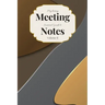My Boring Meeting Survival Guide & Notes: 6x9 Meeting Notebook and Puzzle Book