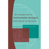 An Introduction to Multivariable Analysis from Vector to Manifold
