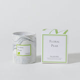 Floral Pear Soy Wax Candle by PALMOIRE