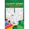 Color by Number - Dinosaurs, Dangerous Animals & Co.: An Exciting Coloring Book for Kids Ages 4-8