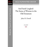 And Sarah Laughed: The Status of Woman in the Old Testament
