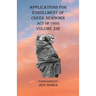 Applications For Enrollment of Creek Newborn Act of 1905 Volume XIII