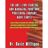 The ABCs for Starting and Managing Your Own Publishing Company Made Simple