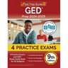 GED Prep 2024-2025: 4 Practice Exams and GED Study Guide Book for All Subjects [9th Edition]