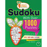 Sudoku With Over 1000 Puzzles: Answers at the Back - Hard, Very Hard and Extreme Levels - For Adults - Value Edition - Volume 1