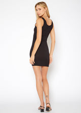 Women's Basic Scoop Neck Dress by Shop at Konus