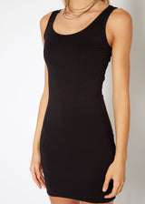 Women's Basic Scoop Neck Dress by Shop at Konus