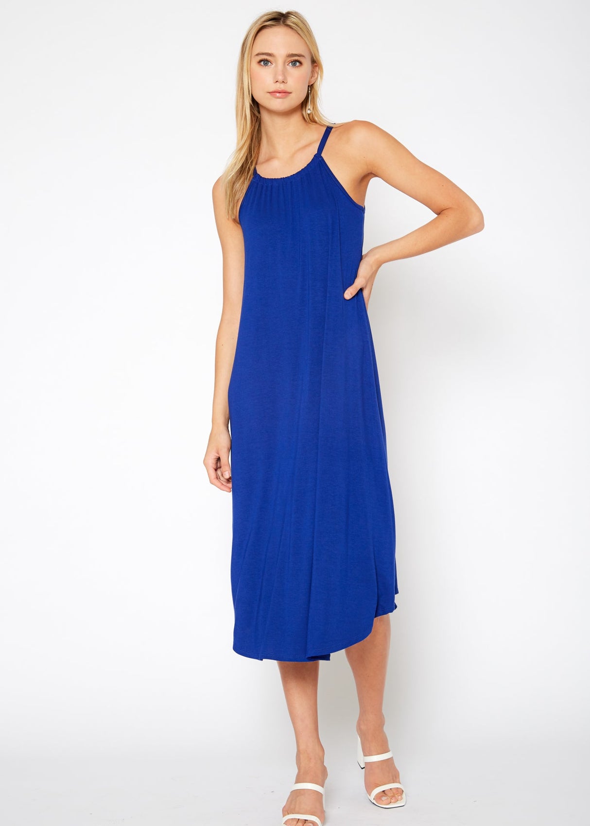 Women's Basic Haltered Dress by Shop at Konus